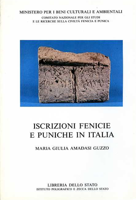 9788824001090-Iscrizioni fenicie e puniche in Italia.